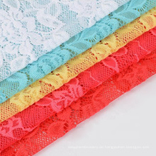 Heißer Verkauf moderner recycelter Warp Stricker Männer Voile Swiss Lace Stoff für Mückennetz